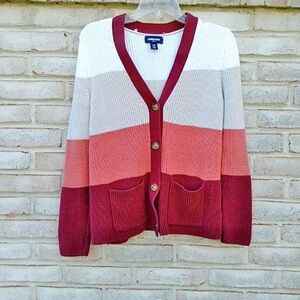 LANDS' END | 100% cotton cardigan